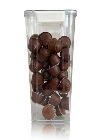 Contenedor para Alimentos, Cereal, con Tapa Hermética de 2500ml, 1 pieza