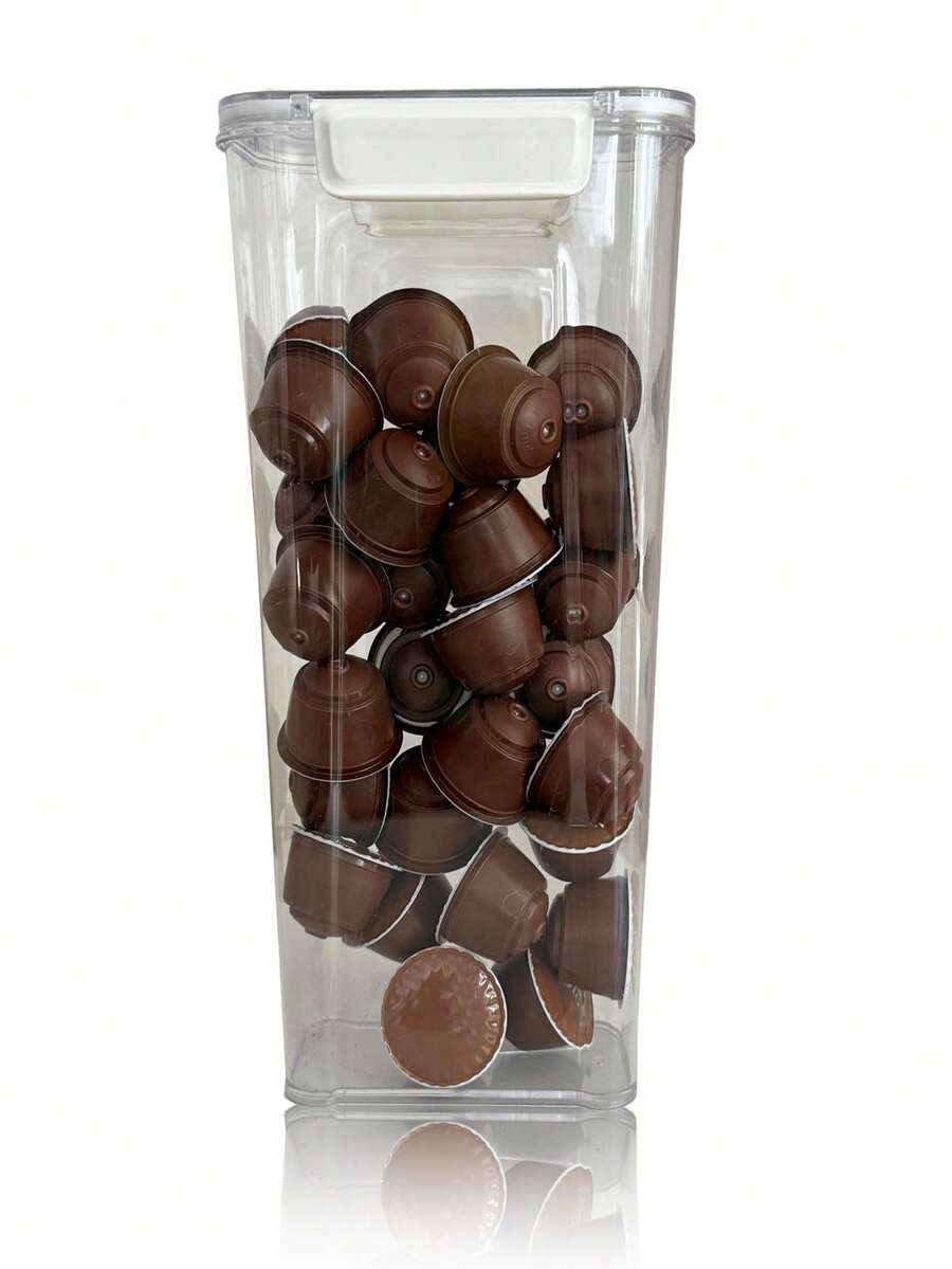 Food Container, Cereal Container, With Airtight Lid, 2500ml, 1 Piece - 加大號 - 查看 1