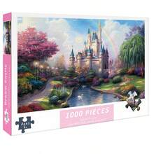 1000pcs Adult Landscape Jigsaw Puzzle Large Circular Puzzle Toys Exercise Your Brain! - Multicolor - View 8