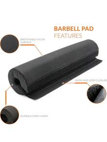 1 buc Pernă de Genuflexiuni și Bară de Antrenament – Suport Căptușit pentru Gât și Umeri pentru Genuflexiuni Standard și Negre din Burete cu Barbell, Pernă de Umeri din Spumă pentru Genuflexiuni, Pernă de Gât pentru Ridicarea Greutăților, Pernă Groasă cu Barbell care Acoperă Gâtul și Umerii în timpul Exercițiului, Protecție pentru Împingerea Feselor și Pernă de Antrenament cu Barbell, Pernă de Umeri din Spumă Îngroșată, Sală de Sport, Sală de Sport, Exerciții Acasă, Accesorii Sportive, Accesorii pentru Sală, Accesorii CrossFit - Multicolor - Vizualizare 5