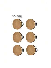 4/6/8/12 套 17 毫米裤子纽扣，宽松牛仔裤用牛仔纽扣别针，可调节牛仔裤纽扣，可重复使用且可调节的金属裤子纽扣紧器