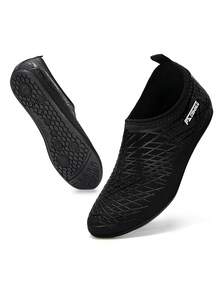 New Beach Shoes Water Shoes;Comfortable ;;New Pattern, Water Shoes,Beach Shoes,Yoga Shoes,Sandals,Outdoor Swimming Shoes,Diving Shoes,Non-Slip Lightweight Wading Shoes Snorkeling Shoes - Black - View 7