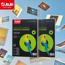 Matte Photo Paper, Suitable For Inkjet Printers, 160gsm, 180gsm, 200gsm, 230gsm, 8.3*11.7in, 50pcs, Photo-Specific Paper, Suitable For Photo Albums, Photographs, Photo Books, Providing High-Quality Photo Output For Customers, School Supplies,Back To School