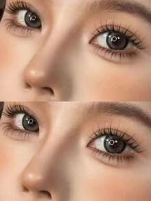 10 件卡通风格透明下睫毛片，外观自然，日常使用，适合拍照，假睫毛，睫毛，假睫毛 - 自然纖長款 - 查看 3