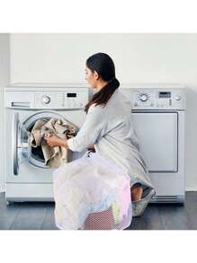 1/3PCS Laundry Net, Mesh Laundry Bag For Washing Machine, Large Durable Travel Laundry Bag,Laundry Bag For Washing Machine, Laundry Bags With Drawstring For Blouses, Underwear, Bras, Socks, Etc.