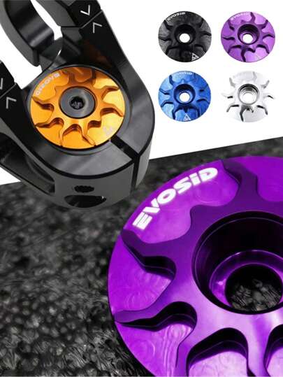 Bicycle Headset Cap MTB Road Bike Ultralight Aluminum Alloy Headset Cap Cover With Screw For Fork Head Tube Cycling Accessories