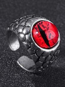 1 Pc New Charm Purple Dragon Eye Rings For Men Women Clarw Punk Hip Hop Animal Ring Fashion Party Jewelry Gifts
