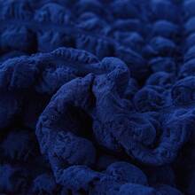 1 Vỏ bọc ghế sofa vải tuyn trơn màu, Vỏ bọc ghế sofa đàn hồi thoáng khí chống trượt, Vỏ bọc đồ nội thất chống bụi, Thân thiện với vật nuôi cho phòng ngủ, văn phòng, trang trí phòng khách - Màu xanh lam - Xem 9