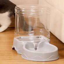Pet Automatic Feeder Cat Drinking Water Bowl Cat Bowl Dog Bowl Large Capacity Combination Grain Storage Barrel Pet Supplies