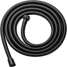 1.5/2M Manguera de Ducha Flexible Negra SUS 304 Larga Manguera de Agua para Baño Extensión de Tubería de Plomería Tubo de Extracción Accesorios de Baño - Negro - Ver 9