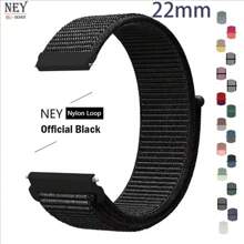 20mm Pulseira de Relógio Esportiva de Náilon para Watch GT 4-2-2e-3 44mm 40mm, Galaxy Watch 4 Classic 42mm 46mm, Active 2 40mm 44mm, Amazfit GTS 2-2e-Mini-GTS 3, Amazfit GTS 4-4 Mini