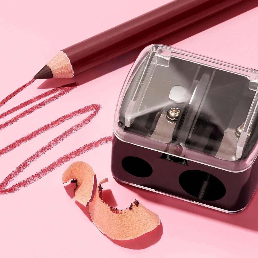 A Dual-Purpose Pencil Sharpener With A Small Pencil Sharpener Included. Used To Sharpen Makeup Pencils And Various Pencils, Ensuring That Makeup Pencils Maintain Professional And Precise Application Effects, Easy To Clean, Convenient For Travel, Small And Portable, Suitable For Delicate And Beautiful Women, Keep Delicate Makeup At All Times, And A Delicate Gift For Women. - 1 Đếm (Gói 1) - Xem 1