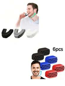 1/3 件面部锻炼器、下巴提升按摩器工具、用于强化咬肌的下颌肌肉训练器、面部美容工具、美容、护肤产品、水疗、自我护理、护肤工具、面部护理、美容师用品、按摩、面部按摩工具、面部滚轮 - 彩色 - 查看 17
