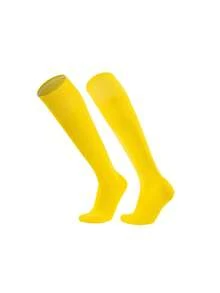 1 双儿童厚毛圈布底运动袜，男童过膝足球袜，舒适柔软长筒袜，适合 8-12 岁男孩和女孩