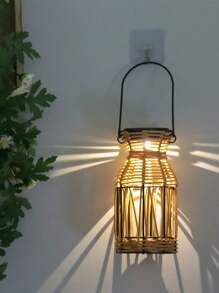 1 Stück Solarleuchte für den Garten, LED-Hängelaterne, Nachtlicht fürs Tischdekor, Gartendekoleuchte, automatischer Schalter, geeignet für Terrasse, Hof, Terrasse