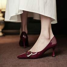 Women Casual Athletic Shoes - 紅色 - 查看 4