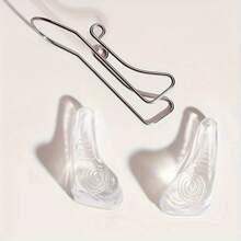 Clip nasal de silicona moldeador, herramienta de belleza para dar forma al puente de la nariz unisex, reutilizable, cómodo, elevador y realzador nasal para enderezar la nariz