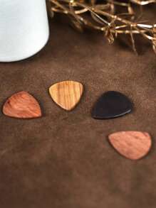 Plettri per chitarra incisi, scatola portapick in legno di noce personalizzata, scatola portaoggetti per plettri da chitarra, regalo personalizzato