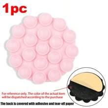 1 Stück/2 Stücke rechteckiger Silikonnapf-Handyhalter einseitig/doppelseitig, 10 Farboptionen, tragbarer & beweglicher Handyhalter, Handyhalterung