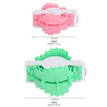 2 Sizes Wool Ball Maker Knitted Tools Yarn Pompon Wool Plush Ball Set Fluff Ball Weaver Wool Ball Production Tools Pompoms - Multicolor - View 3
