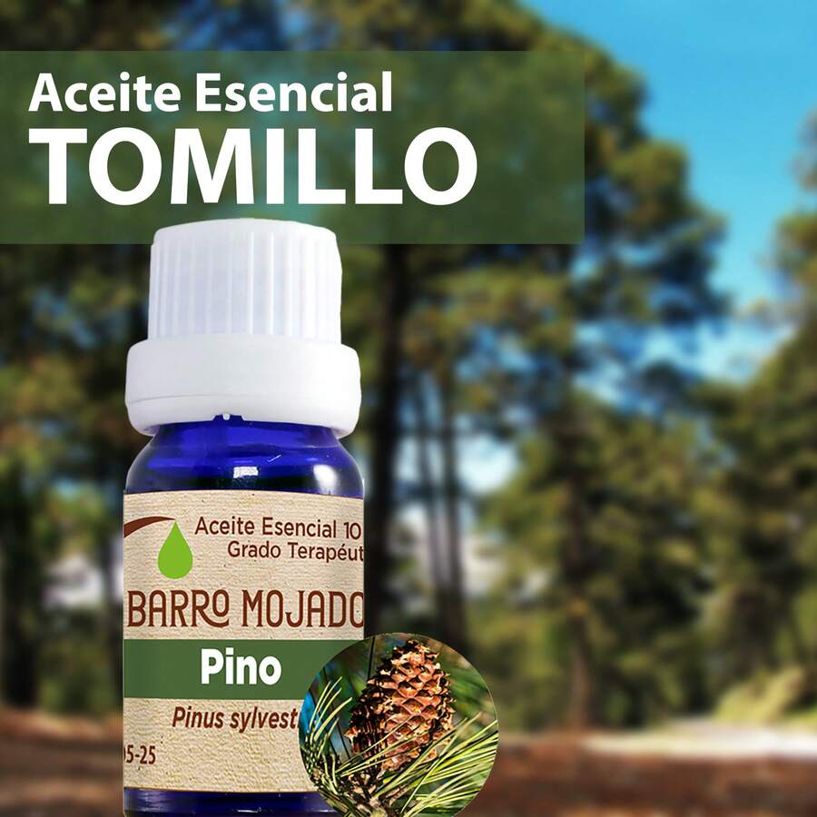 ACEITE ESENCIAL DE PINO 100% NATURAL, CALIDAD CERTIFICADA. Se le utiliza en resfriados, bronquitis y asma. Es antiséptico, desodorante y repelente de insectos. En el efecto emocional reduce la ansiedad y el estrés es estimulante y refrescante. - Múltiples aromas - Ver 1