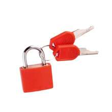 1pc,Padlock Small Padlock With Key For Luggage Lock, Backpack, Gym Locker Lock, Suitcase Lock, Classroom Matching Game And More