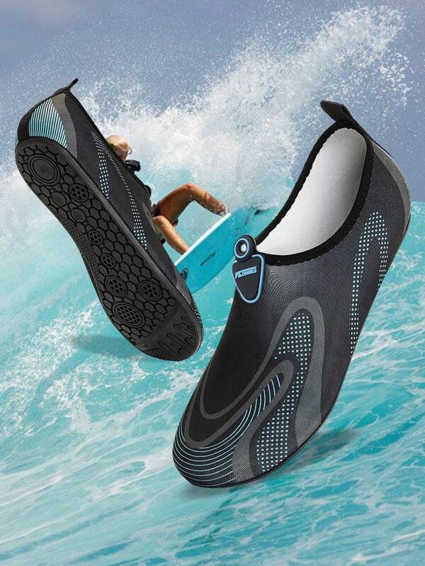 New Men's And Women's Beach Shoes Water Shoes;New Pattern,Unisex Water Shoes,Beach Shoes,Yoga Shoes,Sandals,Outdoor Swimming Shoes,Diving Shoes,Non-Slip Lightweight Wading Shoes Snorkeling Shoes