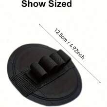 1/4件装沐浴磨砂巾，温和泥土配方，增强身体磨砂效果，无痛易用涤纶材质，个人护理沐浴用品 - 黑色 - 查看 8