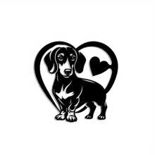 "Dog Lover" Metal Wall Sign – 1 Piece Removable & Reusable Wall Art For Public Spaces, Office, Living Room, Bedroom, Patio, Kitchen, Shop, Bar, Or Cottage – Great Gift For Housewarming, Holidays, Or Collectors