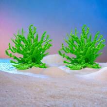 1pc/2pcs Artificial Coral Decoration Aquarium Aquatic Plants Soft Coral Artificial Coral Aquarium Aquarium Landscaping Sea Tank Set Decoration Aquarium Aquatic Plants Iron Branches Aquarium Landscaping Sea Tank Set Decoration