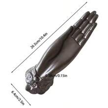 2pcs Black Ceramic Buddha Hand & Frog Incense Burner, Home Use Ceramic Incense Holder, Creative Aromatherapy Burner, Sandalwood Incense Burner