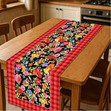 Felicita Table Runner Runner Printed Tablecloth Junino 0.45x1.45 June Party Decoration - T-014 - View 1