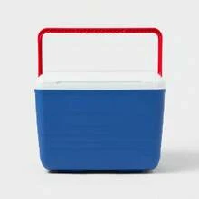 14 Cans/10qt Hard Sided Cooler - Sun Squad - Pink - View 1
