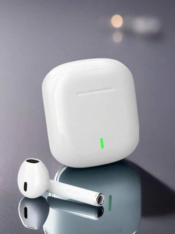 Auricolari senza fili, auricolari semi-in-ear con controllo tattile - Auricolari TWS stereo Hi-Fi, microfono a condensatore, Dolby Audio, in plastica, compatibili con smartphone, adatti per chiamate ad alta definizione e riproduzione musicale
