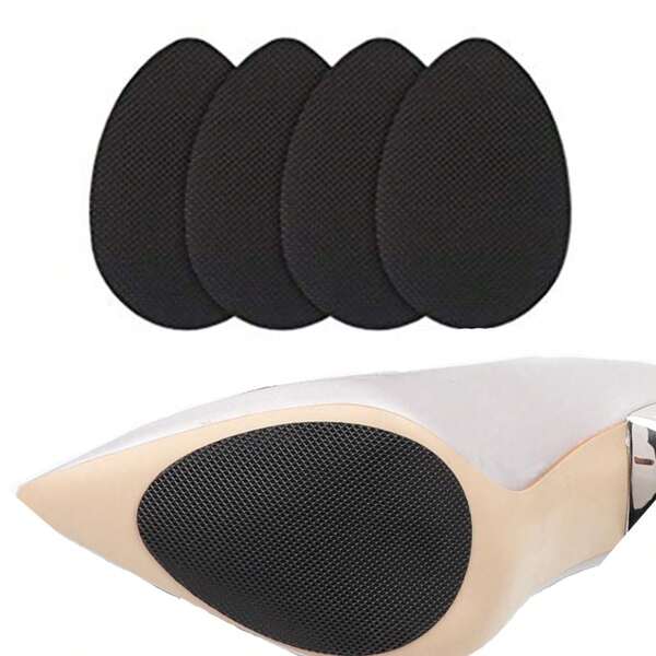 1/3/6/10pieces Non-Slip Shoe Pads For Bottom Of Shoes, Rubber Self Adhesive Anti-Slip Shoe Grips Stickers, High Heels Non-Skid Sole Protector