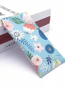 Squeezed Top Sunglasses Case Bohemian, Soft Leather Glasses Case Portable Sunglasses Bag