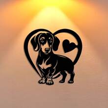 "Dog Lover" Metal Wall Sign – 1 Piece Removable & Reusable Wall Art For Public Spaces, Office, Living Room, Bedroom, Patio, Kitchen, Shop, Bar, Or Cottage – Great Gift For Housewarming, Holidays, Or Collectors