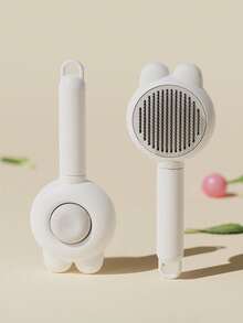 2/1pc Pet Grooming Brush, Pet Deshedding Brush, Massage Bath Brush, Pet Supplies, Suitable For Household Pets Kittens, Dogs Hair Cleaning, Pet Cleaning Products, Brush, Comb, Home Fur Cleaning Brush