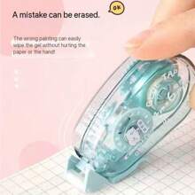 1PC/2PCS/4PCS Double-Sided Adhesive Dots Glue Tape, Acid Free & Archival, DIY Scrapbooking Collage Photo Album School Stationery Supplies Roller Tape,Permanent Tape Roller Tape Runner, Perfect For Adhesive Tape Dispenser For Crafts And Scrapbooking