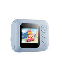 Mini Camera Instant Print For Boys And Girls, 1080P HD Dual-Lens Selfie Digital Camera With Print Paper , Christmas Birthday Gifts Toys