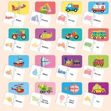 beartale 16 Pcs Jigsaw Diy Puzzle,Jigsaw Toy Montessori Games Puzzles For Kids Early Education,Early Learning Fun,Easy To Play Activity Toys,Puzzle Games,Jigsaw Puzzle Gift,Teaching Aids,Baby Early Educational Toys,Classroom Supplies,Classroom Toys,Student,Stationery,School Supplies,Back To School Gift,Kids Birthday Gift