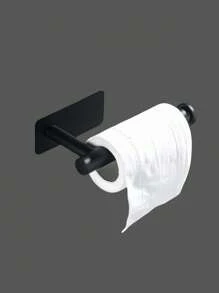 1pc Gold Toilet Paper Holder Bathroom Tissue Storage Rack Stainless Steel Paper Towel Hanger Back To School