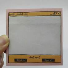 3pc Humorous Head Top-Up Paste Humorous Notebook Sticky Memo Notes Suitable For School, Office, Household Items, Students, Teachers, Gifts