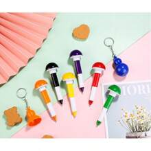 Disney 5pcs Disney Gourd Shape Retractable Ballpoint Pen, Random Colors, Creative Mini Cute Pen, Student Prize School Supplies, Back To School