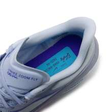 Nike Zapatillas de running ZOOM FLY 6, con amortiguación, para hombre, zapatos deportivos para senderismo al aire libre, FN8454-002 - Gris sombra/Azul espacial Gris azul/Morado /Carmesí brillante - Ver 6