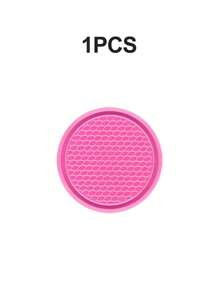 1pc/2PCS Car Cup Coaster, Cup Holder Insert Coasters,Universal Auto Non-Slip Cup Holder Embedded In Ornaments Silicone Coaster, Car Interior Accessories Mat,7cm/2.75 Inch Soft Rubber Pad Set Round Auto Drink Coaster Car Interior Accessories