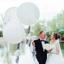 2/5/8/20pcs Super Large Latex Thickened Round Balloons, Large Colored Balloons, Suitable For Weddings, Birthday Party Decorations, Can Be Used For Taking Photos