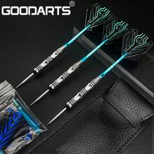 3pcs Dragon Bone Darts Set - 22g Professional Pointed Metal Darts With Leather Protection Case, Business Gift, Includes 3 Replacement Stems, 3 Spring Rings, 3 Replacement Dart Points