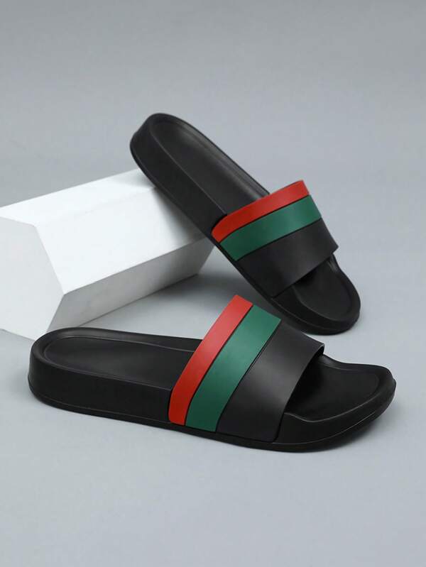 Chanclas de moda para hombre para el verano, estilo coreano casual para la playa y uso al aire libre, sandalias de moda para interiores y exteriores, calzado de playa, sandalias deportivas casuales, talla grande