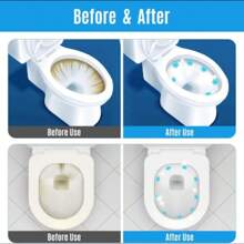 3/6 Toilet Cleaning Gel, Random Color Printing Toilet Gel, Floral Toilet Deodorization Gel, Toilet Cleaner, Deodorization Gel, Bathroom Air Freshener, Toilet, Bathroom, Kitchen Washbasin Cleaning Supplies For Returning To School Supplies (Mixed Fragrance)